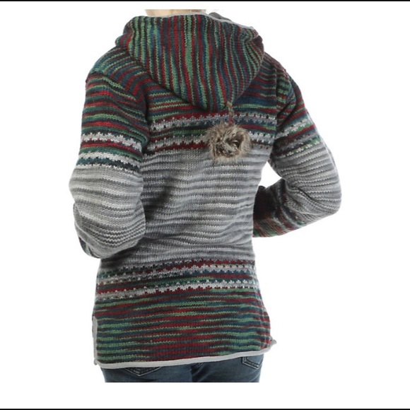 Laundromat yoko custom wool hoodie - Picture 2 of 14